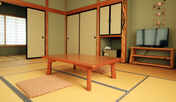 客室一例　純和風 和室です