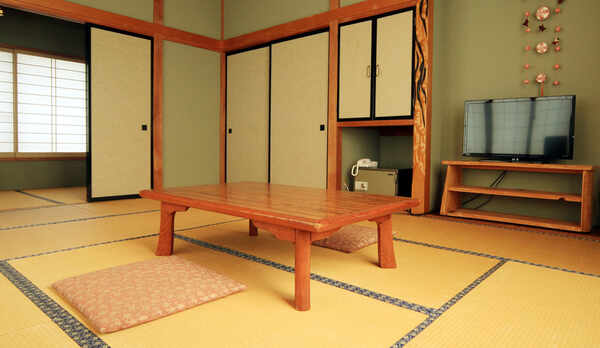 客室一例　純和風 和室です