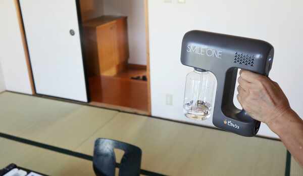 【新型コロナウイルス対策】SMILEONE「ミストガン」導入。隅々まで除菌・抗菌を行っています。