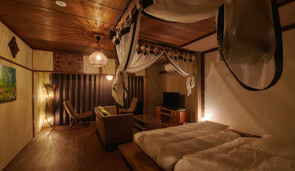 タナ　部屋36㎡２名様+添い寝１名様２名様+添い寝１名様+EXベッド１名様