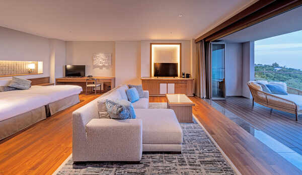 温泉露天　プレミアテラスツイン（室内）