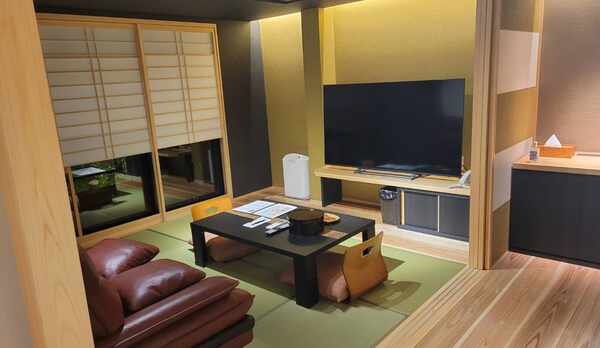 【息吹 いぶき 】半露天風呂＆テラス付き和洋室※禁煙※