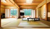 【和室】全室74平米以上、鬼怒川沿いのお部屋。 