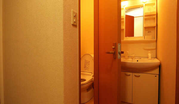 全室洗面とトイレ付
