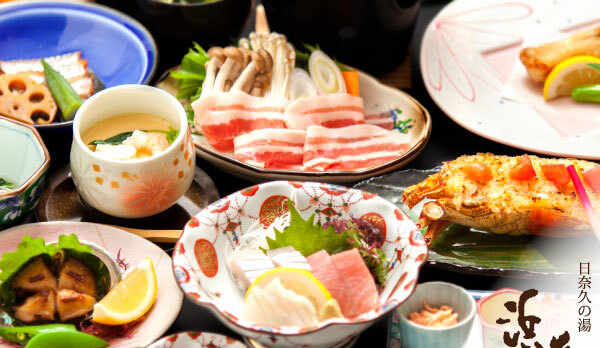 【新得】伊勢海老・あわび・黒豚豆乳しゃぶ旬会席/一例