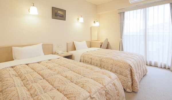 *【ツイン一例】エキストラベッド使用で、3名様までご利用いただけます。