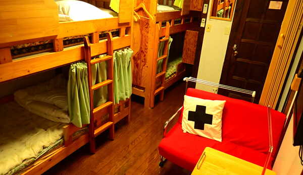 【相部屋一例】　こちらでは旅人同士の交流をお楽しみ下さい！