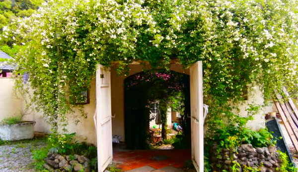 レストランの入り口 1