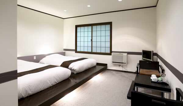 【モダンな洋室ツイン】8畳のお部屋です