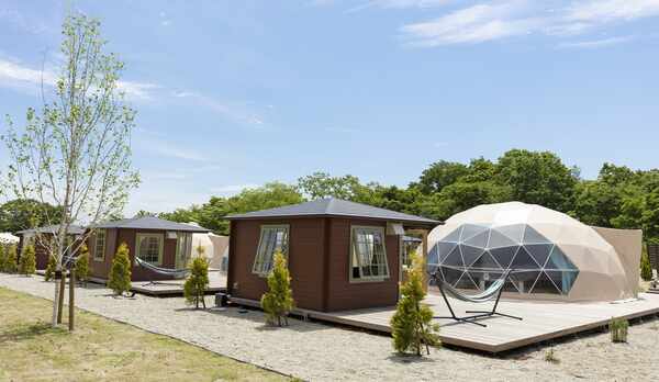 ドームテント外観