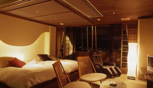 【楓の棟　Aタイプ】スイート和洋室　露天風呂付　客室（一例）※客室露天は温泉ではございません