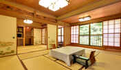 *和室二間（客室一例）/四季の移ろいを五感で感じながら、心安まるひと時をお過ごし下さい。