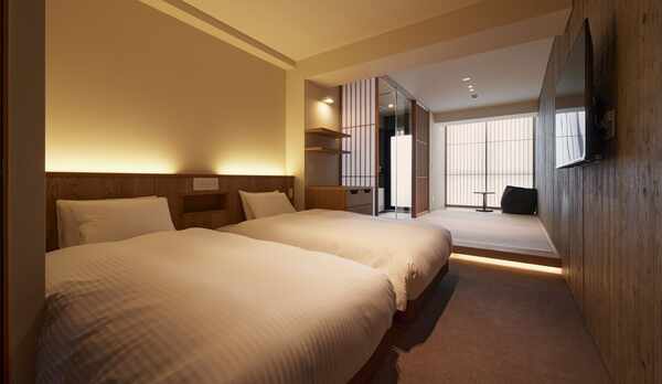 デラックスツインルーム（手前側）