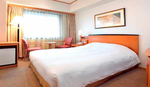 ◆スタンダードダブル【広さ：約17㎡／ベッド幅：165cm】