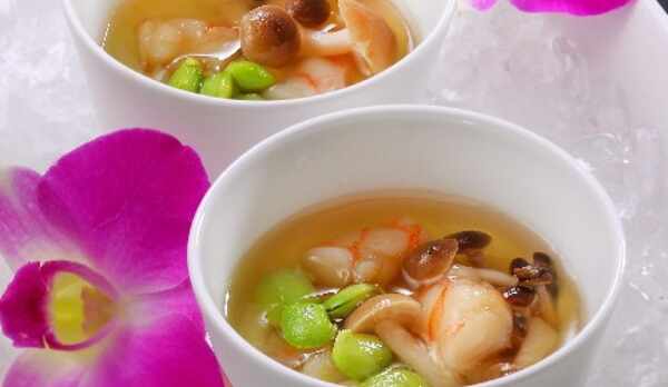 月の池名物　だだちゃ豆秘伝流し