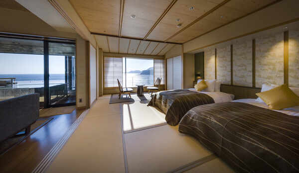 露天風呂付き客室「黄肌」（きはだ）