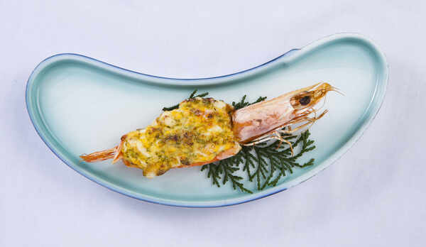 車海老のマヨネーズ焼き