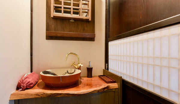 *〜ぼたん〜和室/8畳（トイレなし）：客室内の洗面台