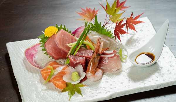 見た目でも愉しめるように盛り付けられたお料理