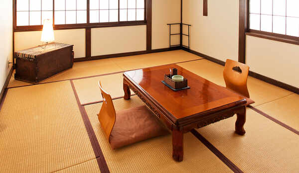 海を一望できる和室