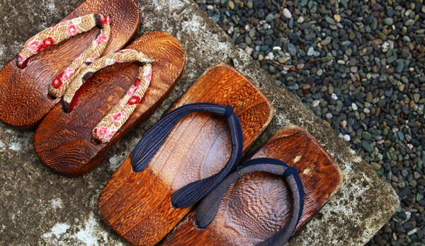 和の雰囲気を大事に。お出かけには下駄でカランコロンと・・・