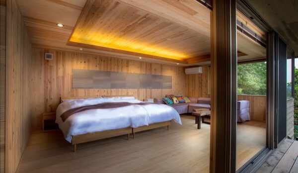 客室ベッドルーム