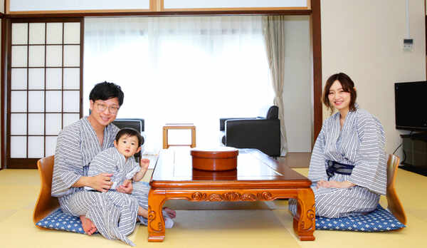 家族からビジネス、団体のお客様まで、様々なシーンでご利用いただける和室。