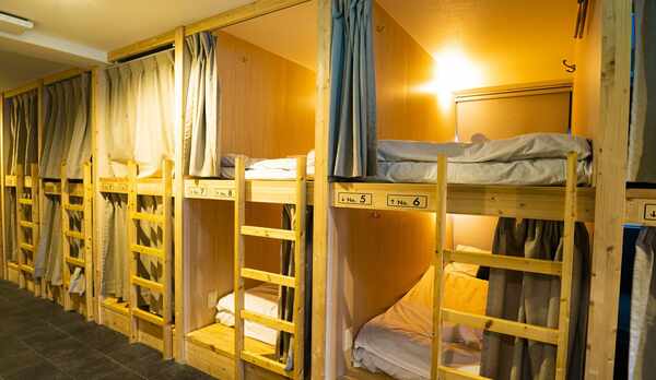 ■男女混合ドミトリールーム