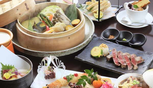 【特選／創作料理】メインは福島牛のステーキで、旅は食事重視な方におすすめ