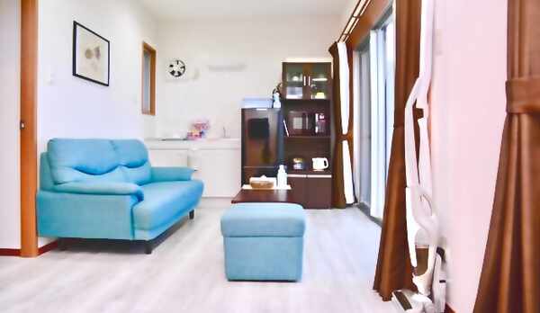 前ヌ浜 6畳リビングにはミニキッチン付き