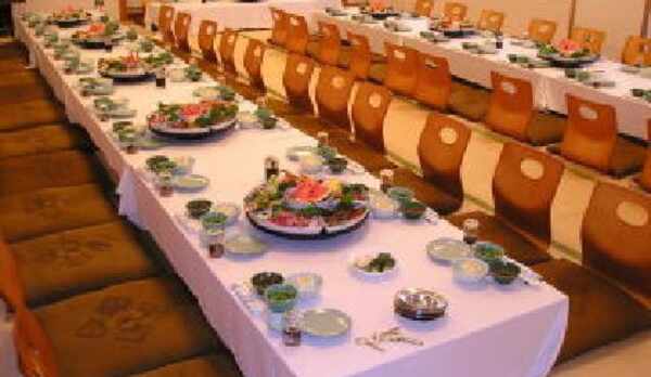 山の恵みを中心としたお料理