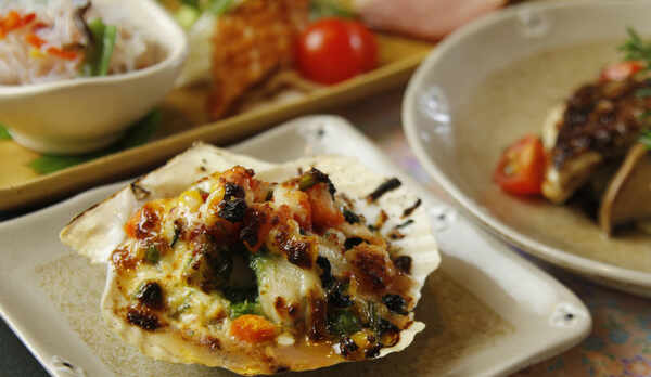 シェフのこだわり料理一例