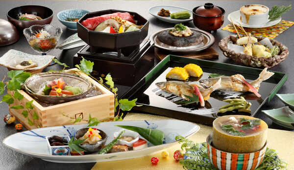 遊心庵　極上会席　一例