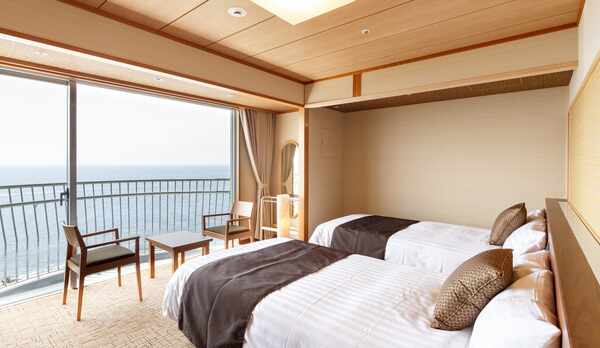 【夕陽側】和風ツインルーム