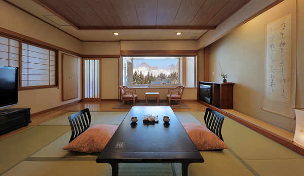 【冬】半露天寝湯付和室