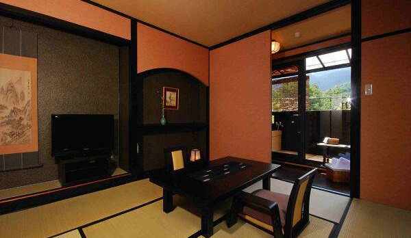 展望露天温泉風呂付客室