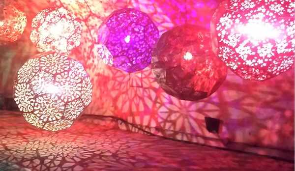 大子来人　トンネル内イルミネーション