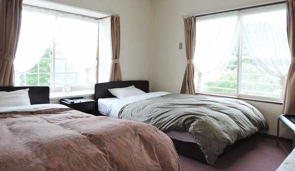 *洋室/シングルベッド２台のツインタイプのお部屋です。