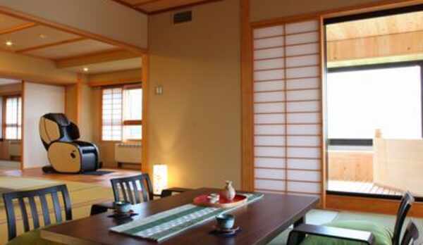 4階数寄屋風の露天風呂付き特別室