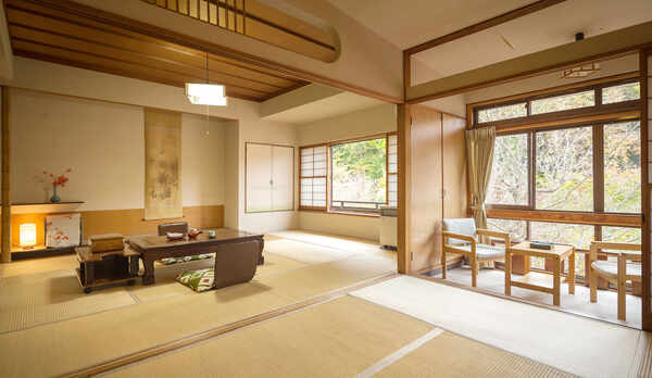 ・【別館和室8畳＋6畳】古くから建つ木造の別館にある和室です