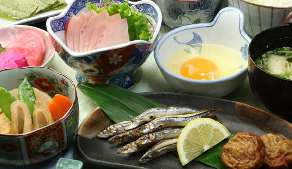 【朝食】朝は健康的な料理でおもてなし♪