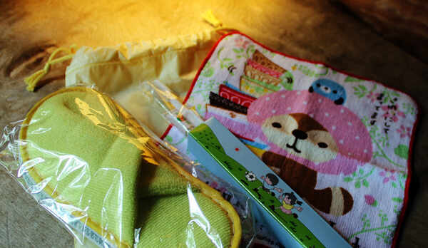 子供用アメニティーセット　一例