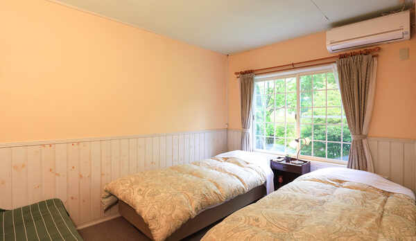 ・【ツインルーム】角部屋で窓がある2名様までご利用可能です