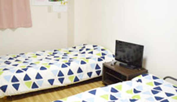 ・＜a-room（ツイン）例＞各お部屋にテレビのご用意あり