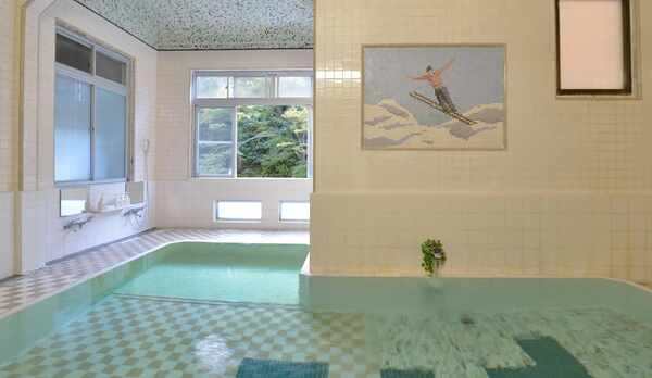 *大浴場/林屋旅館の温泉は、妊婦さんや赤ちゃんにも安心して入浴して頂ける優しい温泉です。