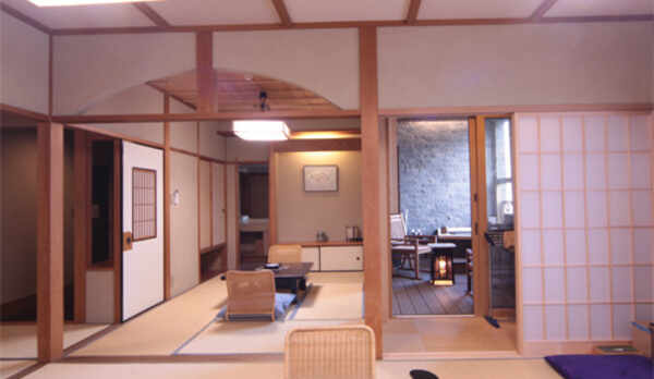 露天風呂付き客室（天然温泉）