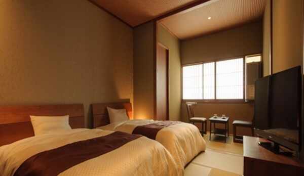 【禁煙/喫煙】ツインルーム(セミダブルベッド)