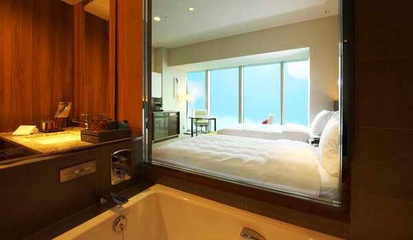 デラックスツイン　オープンバス