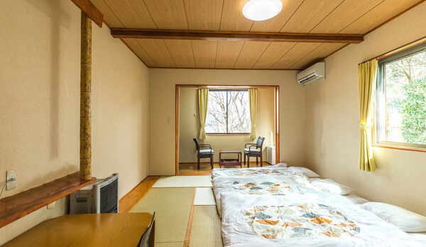 和室１〜４人部屋（バス無し・トイレ有）