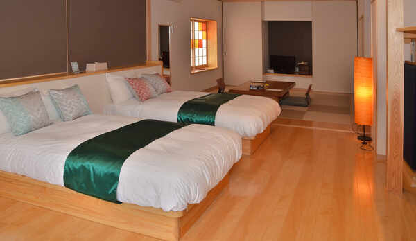 【特別室／佐嘉の間】2017年夏にリニューアルしたお部屋です。